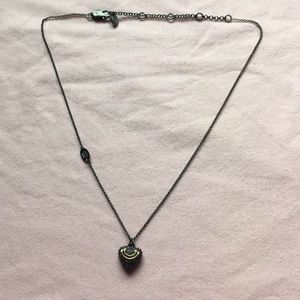 Juicy Couture purple heart necklace